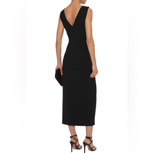 SALONI Marley Ruffle Button Embellished Midi Dress - Picture 8 of 11